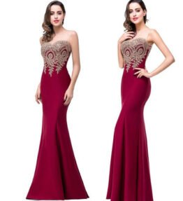 Fishtail bride toast costume