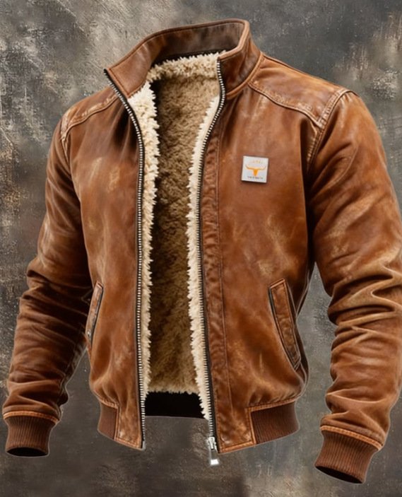 Men's Cotton-padded Jacket With Fleece Lining - Image 2